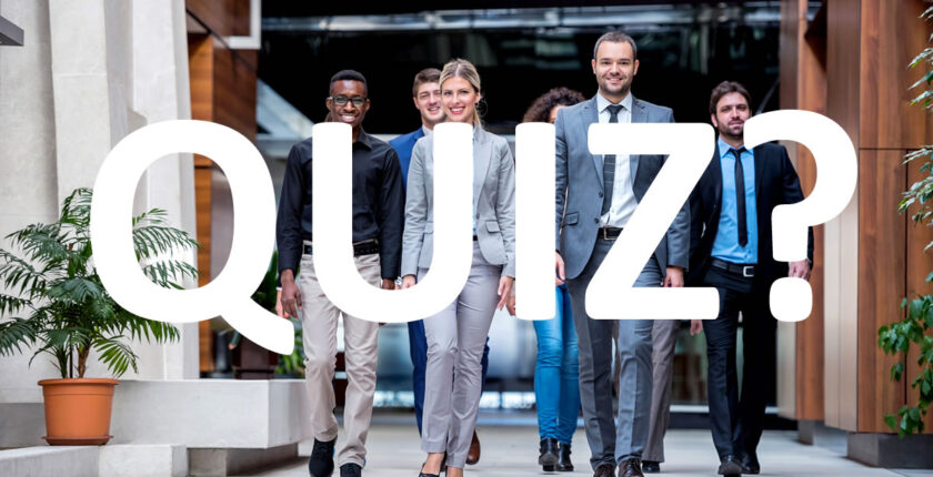 Group of trainee solicitors walking