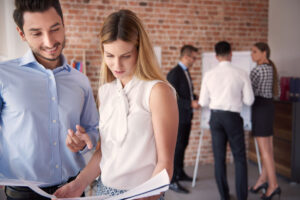 Legal professional considering a career move while reviewing legal job opportunities and career progression options.
